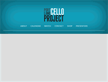 Tablet Screenshot of portlandcelloproject.com